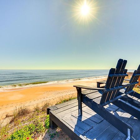 Oceanfront Oasis In Flagler Beach With Deck And Views! Exteriör bild