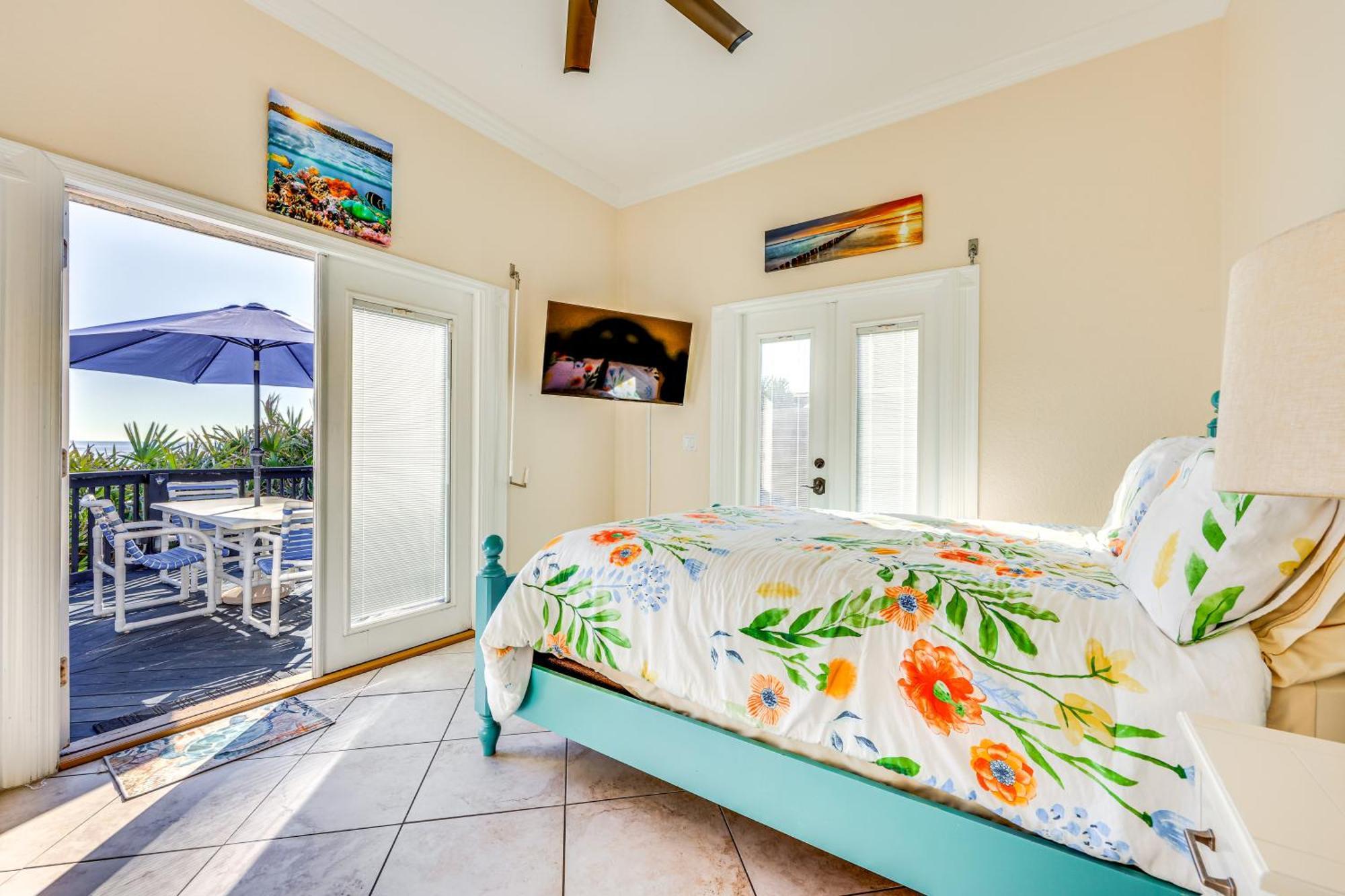 Oceanfront Oasis In Flagler Beach With Deck And Views! Exteriör bild