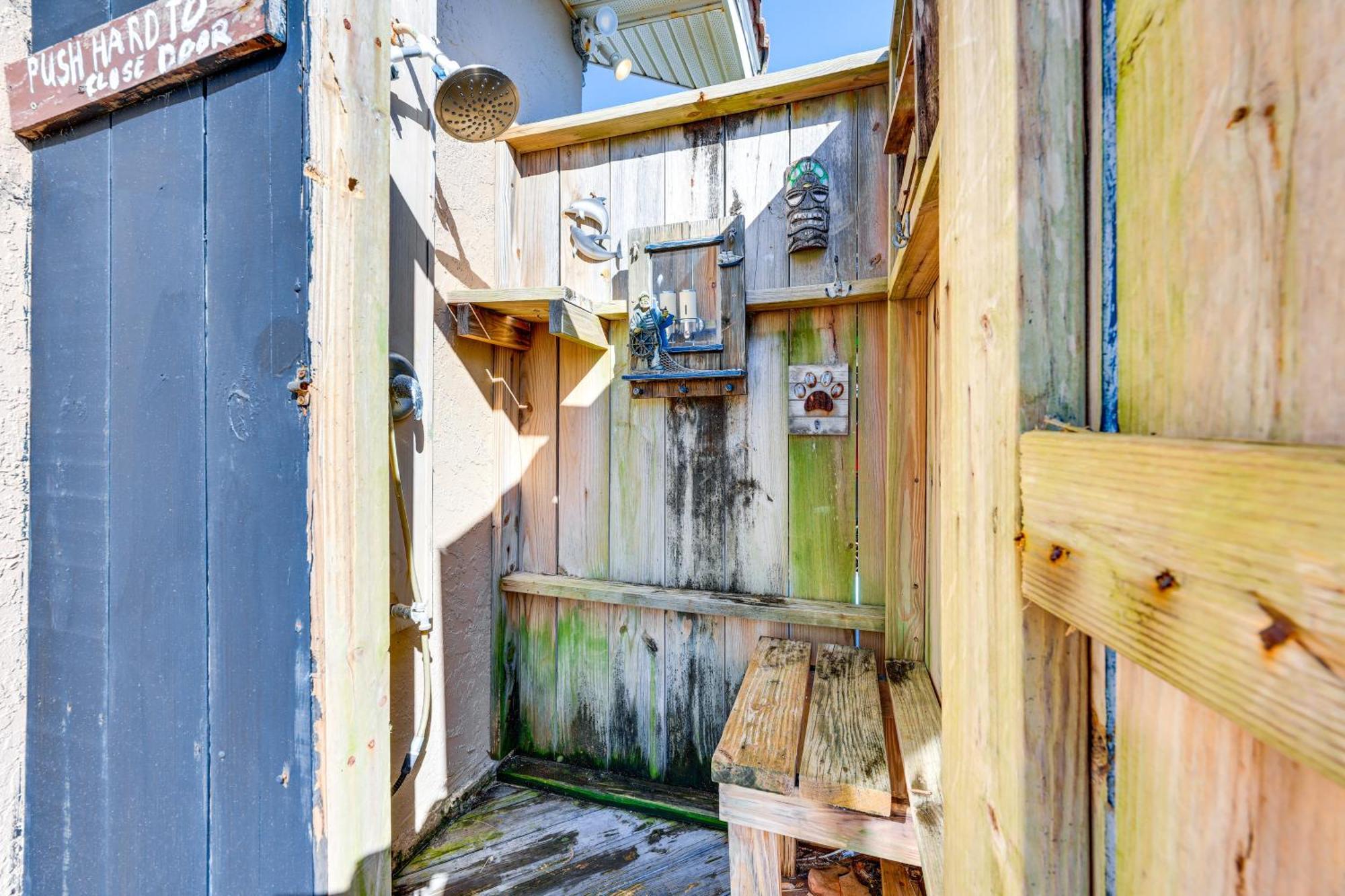 Oceanfront Oasis In Flagler Beach With Deck And Views! Exteriör bild
