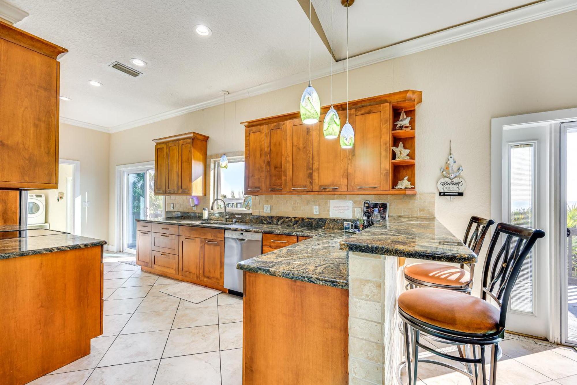 Oceanfront Oasis In Flagler Beach With Deck And Views! Exteriör bild