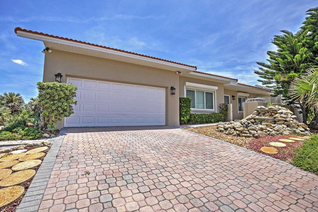 Oceanfront Oasis In Flagler Beach With Deck And Views! Exteriör bild